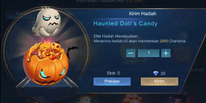 Haunted Dolls Candy