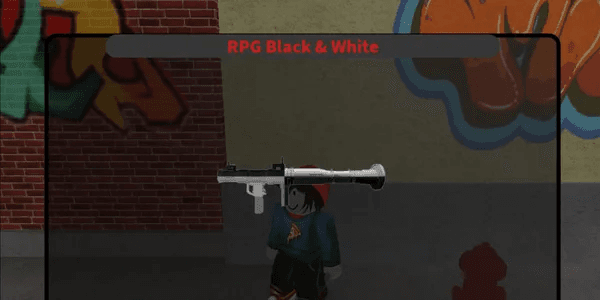 Da Hood | RPG Black and White (Rare RPG Skin)