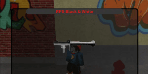 Da Hood | RPG Black and White (Rare RPG Skin)