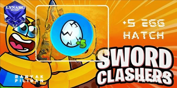 Gambar Product +5 Egg Hatch - Sword Clashers Simulator