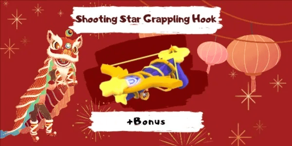 "Shooting Star Grappling Hook Lunar New Year (2025) + Bonus"