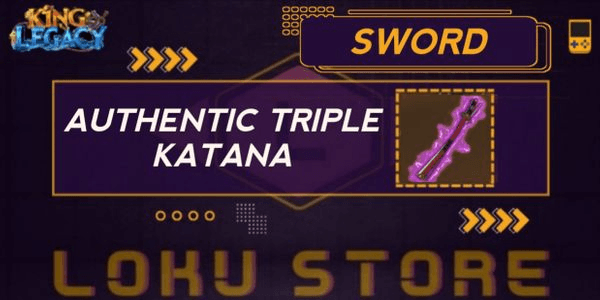 Gambar Product Authentic Triple Katana - King Legacy