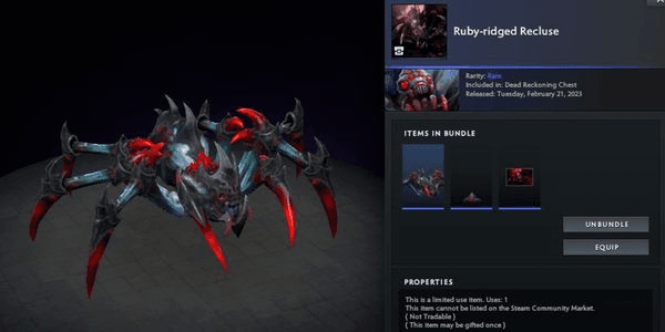 Gambar Product Ruby-ridged Recluse (Broodmother Set)