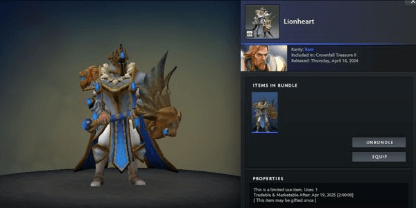 Gambar Product Lionheart (Omniknight set)