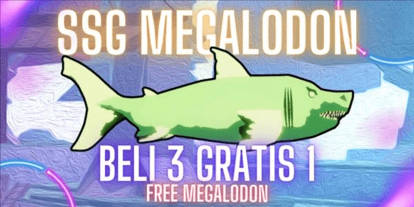 Gambar Product Sparkling Shiny Giant Megalodon 130K KG+ +  BONUS