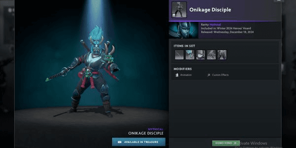 Gambar Product Onikage Disciple (Bundle Phantom Assassin (Persona) Winter 2024 Heroes Hoard)