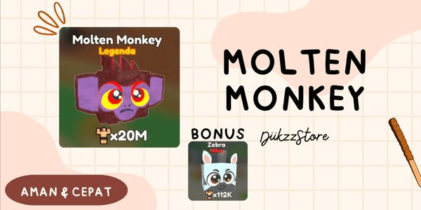 Gambar Product PET MOLTEN MONKEY (20M)