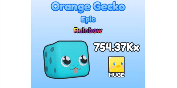 Gambar Product Huge Rainbow Orange Gecko 754.37Kx -Fish Training