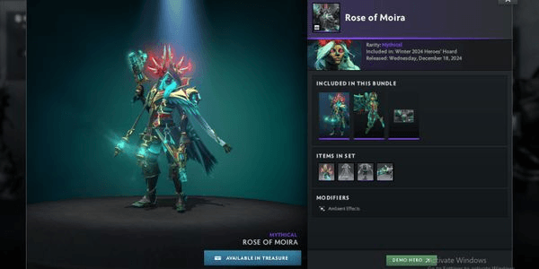 Gambar Product Rose of Moira (Bundle Muerta Winter 2024 Heroes Hoard)