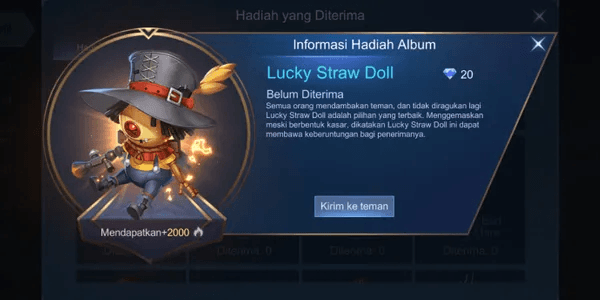 Lucky Straw Doll