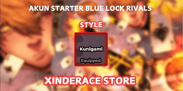 Gambar Product Akun Blue Lock Rivals - Kunigami (Style)