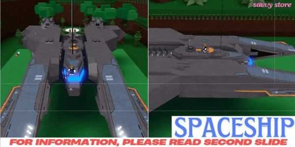 Spaceship Build | Build A Boat For Treasure RBL