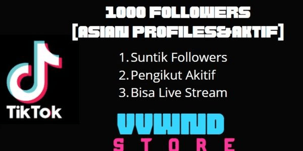 Gambar Product Akun 1000 Followers [Asian Profiles & Real Aktif]