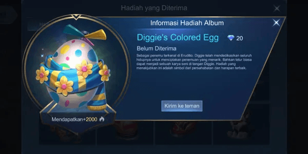 Diggie's Colored Egg