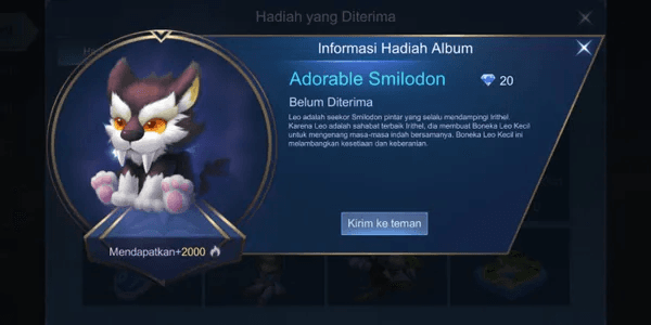 Adorable Smilodon
