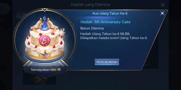 Gambar Product 8th Anniversary Cake