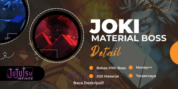 Gambar Product Joki All Material Req Boss | Jujutsu Infinite | RBL