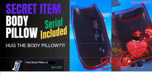 Secret Body Pillow | Dig It RBL