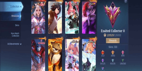 Gambar Product ML Account | Mobile Legend has lots of collab skins (Optimus Prime, Killua, KOF Chou, Mikasa, Aspirant, and many more)
