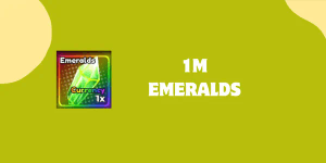 1M Emeralds