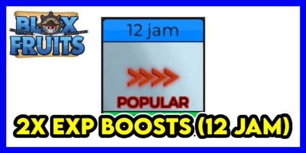 Gambar Product 2x EXP Boosts (12 Jam)