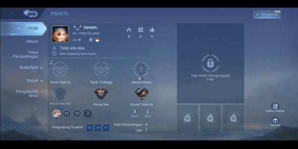 Gambar Product SMURF SERVER ACCOUNT 6K + BP 32K
