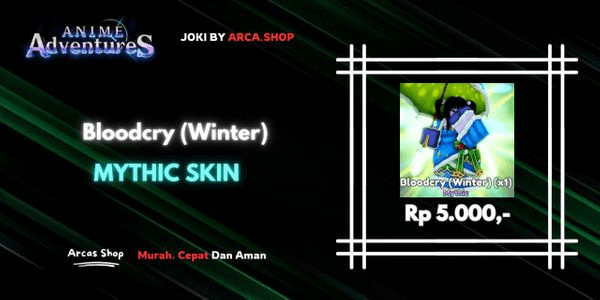 Gambar Product Skin Bloodcry (Winter) | Anime Adventure