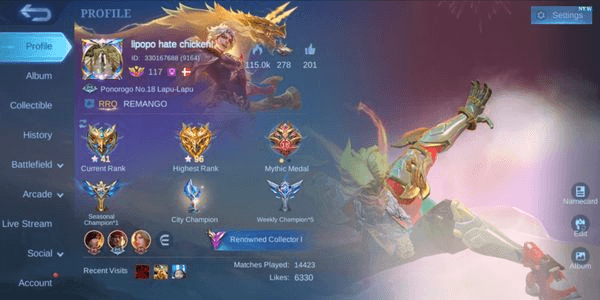Gambar Product Epic Per Bintang