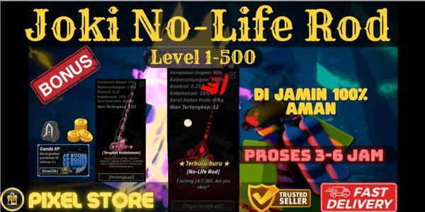 Gambar Product Jasa Joki No-Life Rod (Level 500)