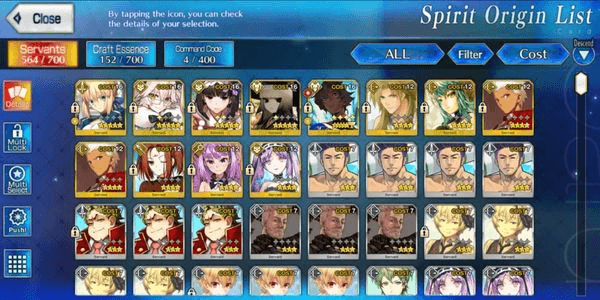 Gambar Product [NA] Akun FGO NA Starter 5 SSR