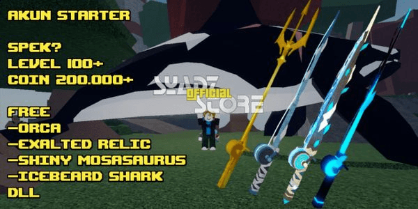 Gambar Product Akun Starter Fisch - SyadZ Store Official