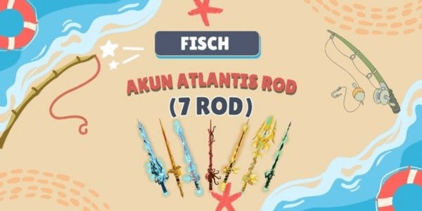 Gambar Product Fisch Akun 7 Atlantis ROD