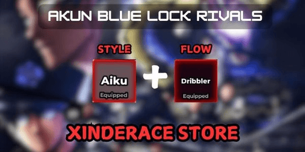 Gambar Product Akun Blue Lock Rivals - Aiku (Style) + Dribbler (Flow)