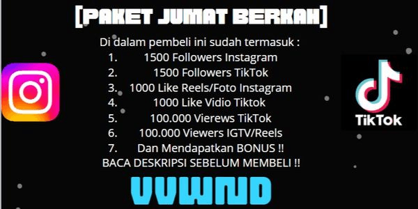 Gambar Product Akun 1500 Followers [JUMAT BERKAH]