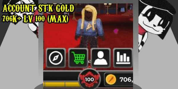 Gambar Product ACCOUNT STK GOLD 706K+ LV 100 (MAX)