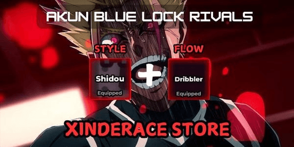 Gambar Product Akun Blue Lock Rivals - Shidou (Style) + Dribbler (Flow)