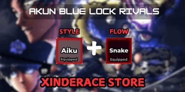 Gambar Product Akun Blue Lock Rivals - Aiku (Style) + Snake (Flow)