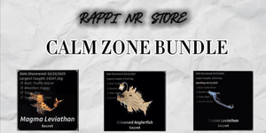 Bundle calm zone puzzle (Magma Leviathan,Frozen Leviatan And Crowned Anglerfish