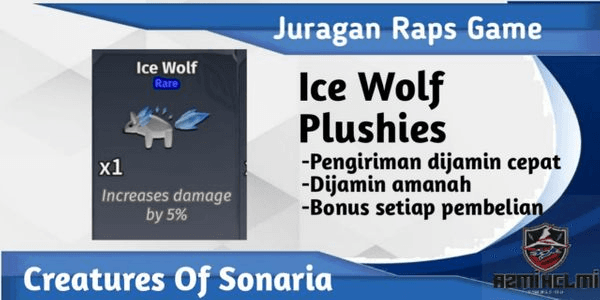 Gambar Product Ice Wolf Plushies