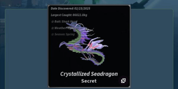Gambar Product CRYSTALIZED SEADRAGON