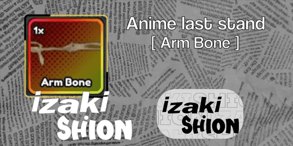 Arm Bone -Anime last stand