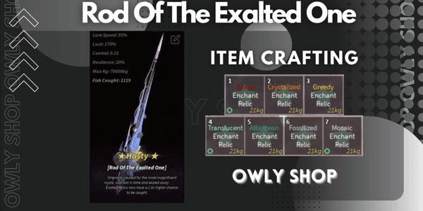 Gambar Product Item Crafting Rod Of The Exalted One - Fisch RBL