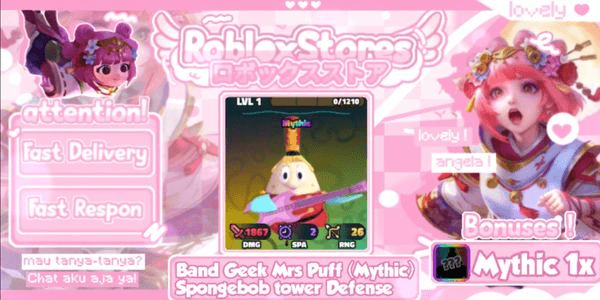 Gambar Product Band Geek Mrs Puff