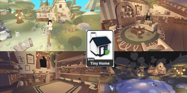 Ghibli Glitch Tiny House Adopt Me