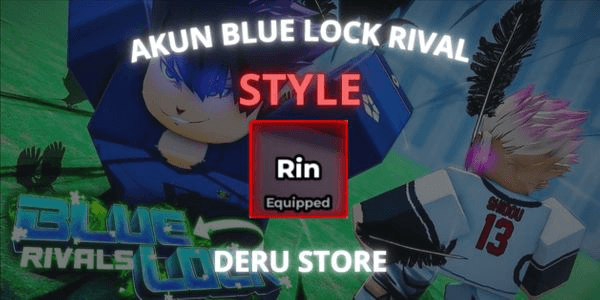 Gambar Product Akun Blue Lock Rivals - Rin Style