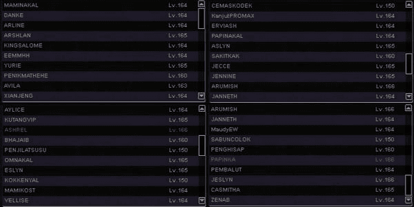 Gambar Product AKUN TUYUL ATLANTICA REBIRTH SERVER RISING [ Lv 150-168 ]