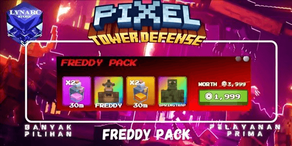 Gambar Product Freddy Pack - Pixel Tower Defense