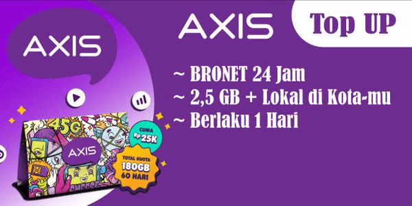Gambar Product BRONET Package 24 Hours 3GB