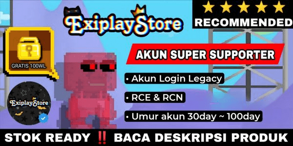Gambar Product AKUN SUPER SUPPORTER + GRATIS 100WL
