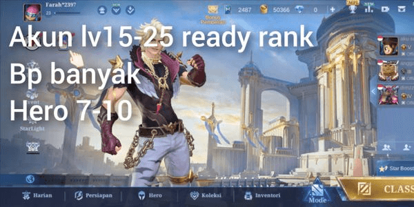 Gambar Product #002AKUN ML AKUN SMURF MURAH DAN AMAN LV.15-25 GG